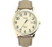 Timex Women's Easy Reader Date Leather Strap 38mm Watch