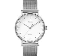 Timex Womens Fairfield Mesh, Silver/Cream, One Size, Fairfield Mesh