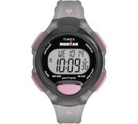 Timex Women's Ironman 34 mm Watch, Black PU Strap Digital Dial Black Case TW5M65700