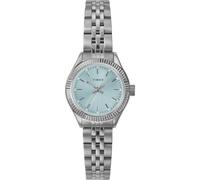 Timex Women's Legacy 25mm Watch, Silver/Silver/Blue, Classic