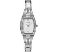 Timex Women's Main Street 22 mm Watch, Alloy Bracelet Silver-Tone