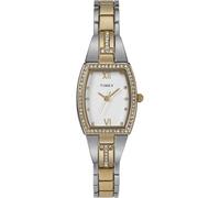 Timex Women's Main Street 22 mm Watch, Alloy Bracelet Silver-Tone