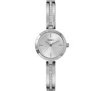 Timex Women's Main Street 25mm Watch - Silver-Tone Bracelet Silver Dial Silver-Tone Case, Silver