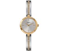 Timex Women's Main Street 25mm Watch - Silver-Tone Bracelet Silver Dial-Tone Case