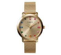 Timex Women's Main Street 31mm Watch - Triple Gold-Tone