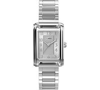 Timex Women's Watch Meriden 21mm Silver-Tone with Expansion Band
