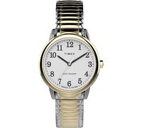 Timex Women's Modern Easy Reader 32mm Watch - Two-Tone Case White Dial with Expansion Band