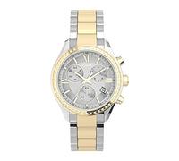 Timex Women's Standard Chronograph 38mm Watch - Two-Tone Case Two-Tone Dial Two-Tone Bracelet, Two Tone