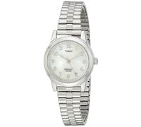 Timex Women's T2M826 Essex Avenue Silver-Tone Stainless Steel Expansio