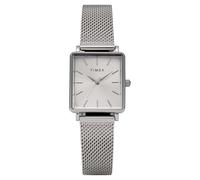 Timex Women's Transcend 22 mm Quartz Watch - Silver-Tone Stainless Steel Mesh Bracelet with Silver-Tone Dial TW2Y26300