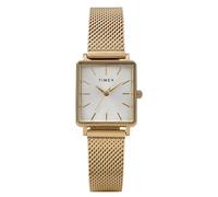 Timex Women's Transcend 22mm Watch - Gold-Tone Mesh Bracelet Silver-Tone Dial Gold-Tone Case