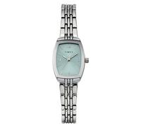 Timex Women's Trend 21 mm Watch - Silver-Tone Alloy Bracelet with Blue Dial and Silver-Tone Case TW2Y22500