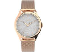 Timex Women's Trend 32mm Watch - Rose Gold-Tone Case with Silver Glitter Dial and Rose Gold-Tone Bracelet TW2V01400