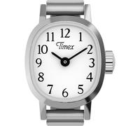 Timex Women's Trend White Dial Stainless Steel Ring Watch TW2Y70700 | Acotis - Stainless Steel / Mineral Glass / Stainless Steel