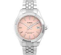 Timex Women's Waterbury Legacy 34mm Quartz Stainless Steel Strap, Silver, 16 Casual Watch (Model: TW2V31500VQ)
