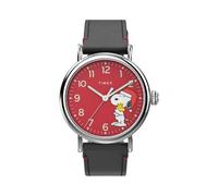 Timex Mod. Peanuts Collection-The Waterbury-Snoopy Holiday-Special Pack, Red, Strap, Red, Strap