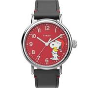Timex Mod. Peanuts Collection-The Waterbury-Snoopy Holiday-Special Pack, Red, Strap, Red, Strap