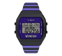 Timex x Wednesday Lab Black/Purple 36mm Watch TW2Y19500