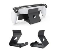 TIMEYUE Stand for Lenovo Legion Go, Aluminum Alloy Playstand Dock Accessories, Anti-Slip Silicone Pad, Portable Stand Base Compatible with Steam Deck/Sony PlayStation Portal-Black