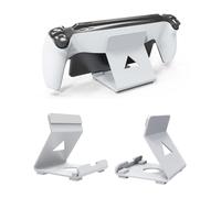 TIMEYUE Stand for Lenovo Legion Go, Aluminum Alloy Playstand Dock Accessories, Anti-Slip Silicone Pad, Portable Stand Base Compatible with Steam Deck/Sony PlayStation Portal-White