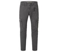 Timezone Men's Regular Bentz Casual Trousers, Charcoal Grey, 33 W/32 L