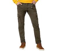 Timezone Men's Regular RogerTZ Slacks, Army Olive, 32W / 32L
