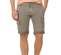 Timezone Men's Slim Stanleytz Shorts Dress, Military Grey, 31W (Regular)