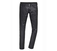 Timezone Women's Slim EnyaTZ Jeans, Schwarz (Black Shiny Wash 9846), 28W x 34L