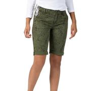 Timezone Women's Slim Nalitz Short, Green (Green Leaves 4617), W25 (Size: 25)
