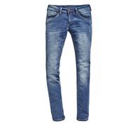 Timezone Women's Slim Tahila Jogging Straight Jeans, Blue (Blue Denim Wash 3041), W24/L32