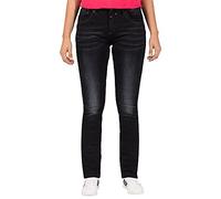 Timezone Women's Slim Tahilbib Shape Jeans, Black Diamond Wash 9047, 29W x 32L