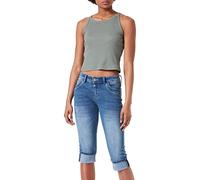 Timezone Women's Slim TaliTZ 3/4, Mountain Blue wash, 31