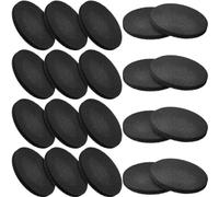Timgle 20 Pcs Carbon Filter Pads Compatible with Fluval FX4/ FX5/ FX6 Canister Filter Impregnated Foam Filter Pads Replacement Aquarium Filter Accessories, 7 Inch