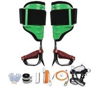 timiland Tree Climbing Spikes, Adjustable Tree Climbing Gear,Tree Spurs with Upgrade EVA Soft Padding,Tree Spikes for Tree Work,Logging, Fruit Picking