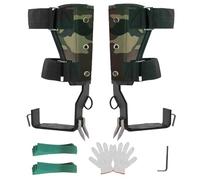timiland Tree Climbing Spikes,Tree Climbing Gear Set,Made of manganese steel, forged by quenching, 2 Claws sharp and hard, Arborist Climbing Equipment for Tree Work,Fruit Picking,Hunting