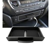 Timilge Center Console Pull-Out Drawer Organizer for Honda Pilot 2016-2022, Ridgeline 2017-2026, Passport 2019-2025, Hidden Cubby Storage Tray Interior Accessories (Only Fit Models with Cubby)