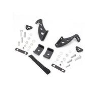 Timilge Hi Lift Jack Bracket Door Hinge Hood Hinge Mount Kit for 2007-2022 Wrangler JK JL JKU JLU(Black) (Black)