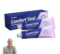 Timilk Comfort Seal Pro Denture Adhesive, Secure Denture Adhesive, Thermoplastic Denture Adhesive, Comfortable Refit, Long Lasting, Acts as Soft Reliner (2)