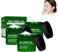 Timilk Derma Pure Tea Tree Healing Cream, Professional Tea tree Skin Repair Cream,Natural Tea Tree Oil Fungal Creams, Timilk Tea Tree Oil Skin Creams, Natural Ingredients, for All Skin Types (3 Pcs)