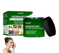 Timilk DermaPure Tea Tree Healing Cream, Natural Tea Tree Oil Fungal Cream, Timilk tea tree cream, Natural Herbal Moisturizer, for All Skin Types (1 Pack)