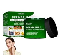 Timilk DermaPure Tea Tree Healing Cream, Professional Tea tree Skin Repair Cream, Timilk Tea Tree Oil Skin Cream, Natural Ingredients, for All Skin Types (1)