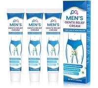 Timilk Men's GentX Relief Cream, Gentle Moisturizer for Men's Skin Care Routine,Quickly Relieve Itching Creams,DermXpert Jock Itch Treatment Creams,Antibacterial Cream for Private Parts (3)