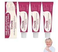 Timilk UltraBond Premium Denture Adhesive, Denture Adhesives Gel, Timilk AllDay Secure Denture Bond, Teeth Adhesive, Dentures Fixation Dental Glue for False Teeth (3 Pcs)