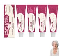 Timilk UltraBond Premium Denture Adhesive, Timilk Thermoplastic Denture Adhesive, Dentures Fixation Dental Glue for False Teeth, Improves Fit, Comfort and Stability (4)