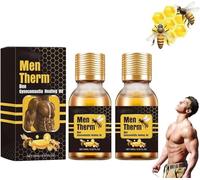 Timilk Venomdefine Bee Gynecomastia Oil, Men Therm Bee Gynecomastia Heating Oil, Men's Chest Shaping and Firming, for Strengthen The Chest Muscles (2)