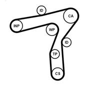 CONTITECH CT1241 Timing Belt