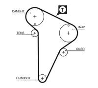 GATES 5420XS Timing Belt