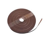Timing Belt， 2GT 3D Printer GT2 Open Synchronous Belt Width 5/6/9/10/15/30mm Dustproof Rubber and PU Steel Wire (Thickening) Belt(5M,1PC-Rubber_6MM)(1PC PU WHITE-6MM,10M)