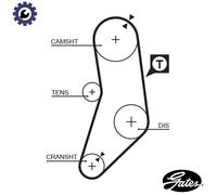 GATES 5077 Timing Belt