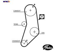 GATES 5077 Timing Belt